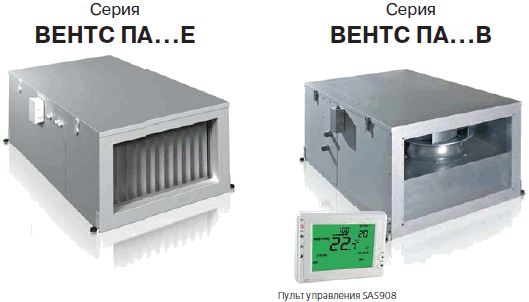 Компактная приточон-вытяжная установка Вентс ПА